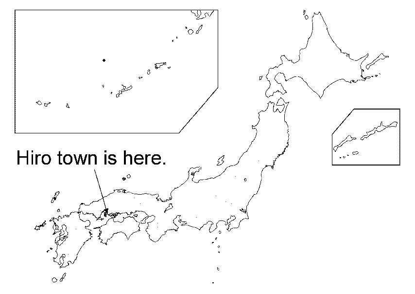 A Map of Japan